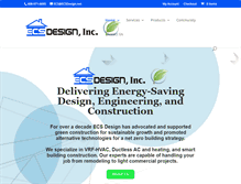 Tablet Screenshot of ecsdesign.net